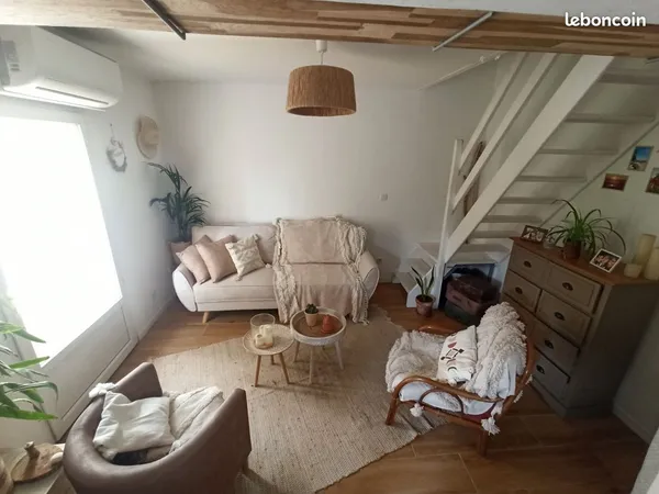 Maison à louer avec jardin 