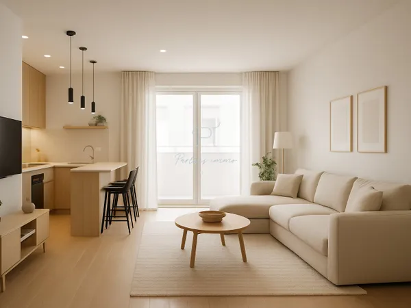 Appartement neuf 3 pièces avec balcon et parkings Chennevi 
