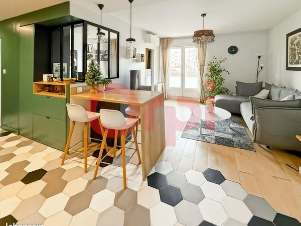 Appartement 3 pièces 51 m² 