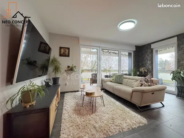 Appartement 3 pièces 66 m² 