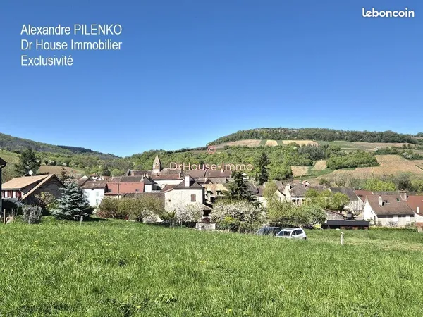 Terrain 2167 m² saint jean de vaux 