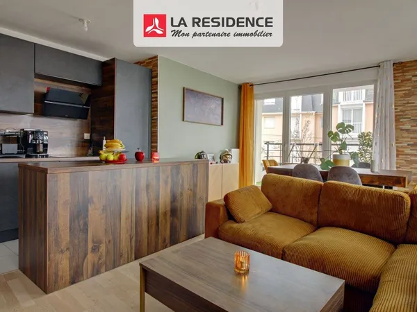 Appartement 3 pièces 62 m² 