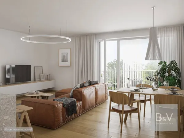 Appartement 3 pièces 64 m² 