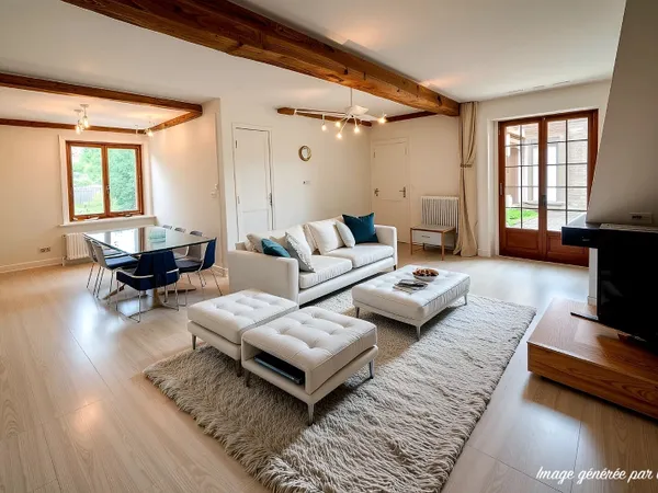 Maison 104 m² + dépendances Gros potentiel Thivars 
