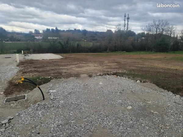 Terrain 613 m² Bourg Les Valence 