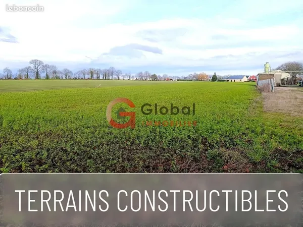 Terrain 1 000 m² Les Loges Marchis 