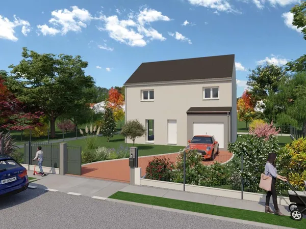 CESSON-SEVIGNE - MAISON 4 CHAMBRES - BUREAU - GARAGE -115.84m² 