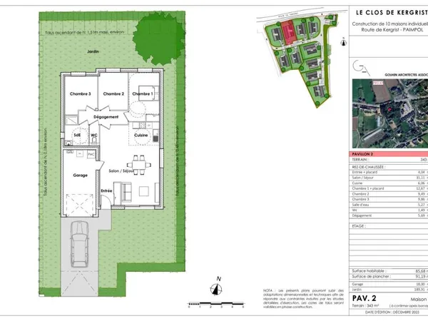Maison 85 m² 