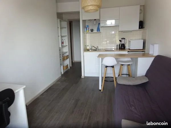 Studio meublé 20 m² proche place Grammont 