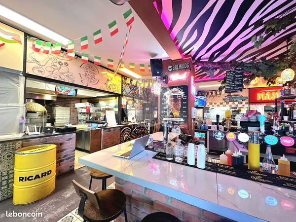 Fonds de commerce, pizzeria 10 m² Marseille 