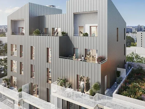 Studio 1 pièce 33 m² 