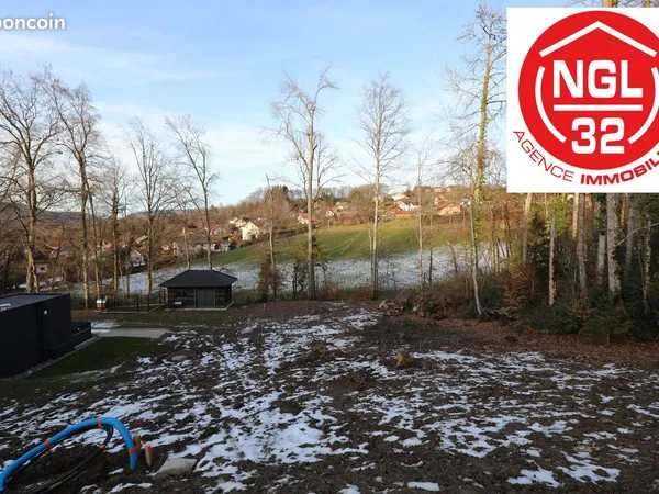 Terrain 1087 m² Fillière 