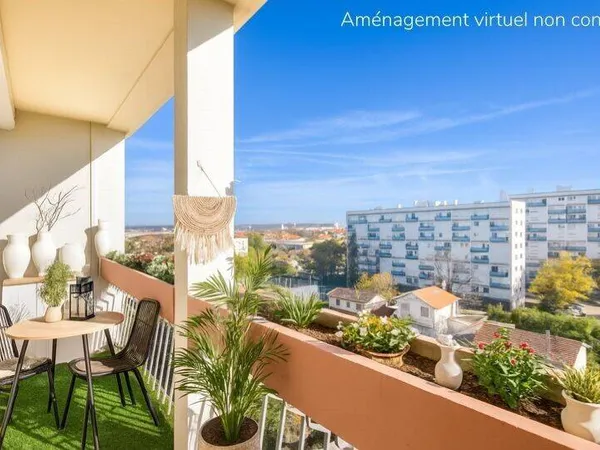Appartement 3 pièces 55 m² 