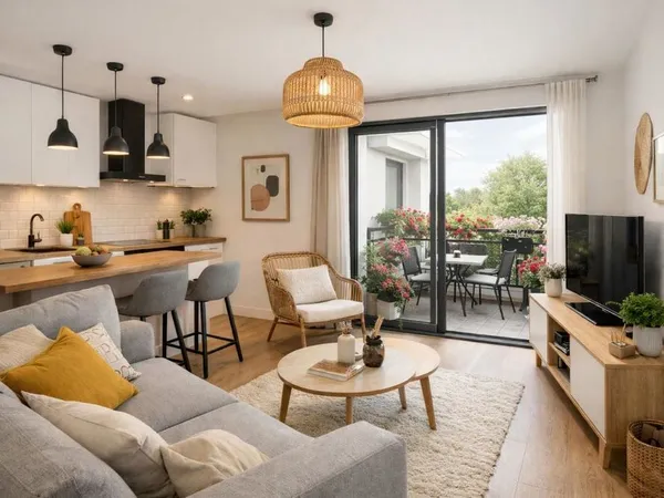 Appartement 2 pièces 44 m² 