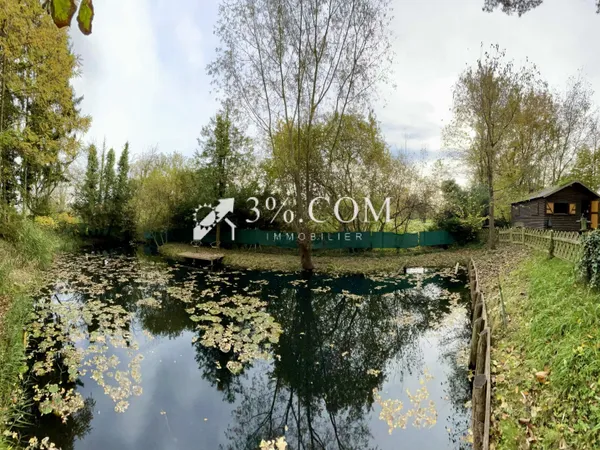 3%.COM PLOBSHEIM, Terrain de loisir, 1 étang, 1 chalet. 
