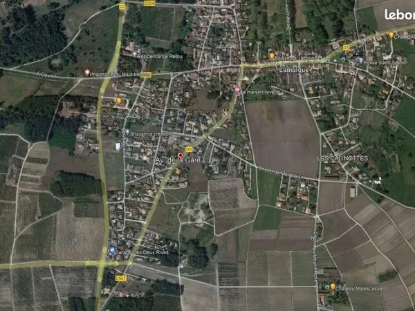 Terrain 610 m² Lamarque