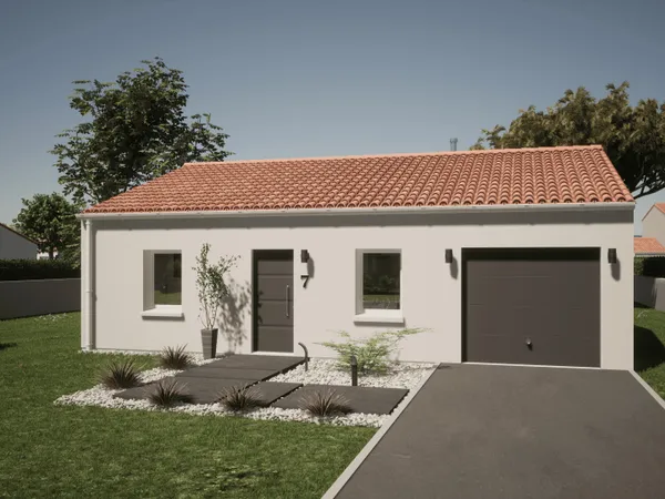 Maison 3 pièces 70.00 m² à Saint-Père-en-Retz 