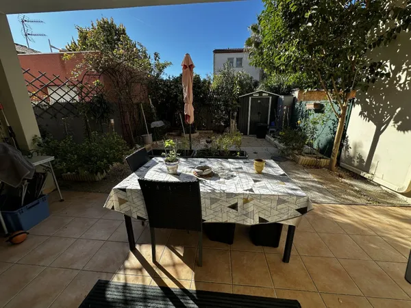 Appartement en rez-de-jardin 3 pièces 62 m² 
