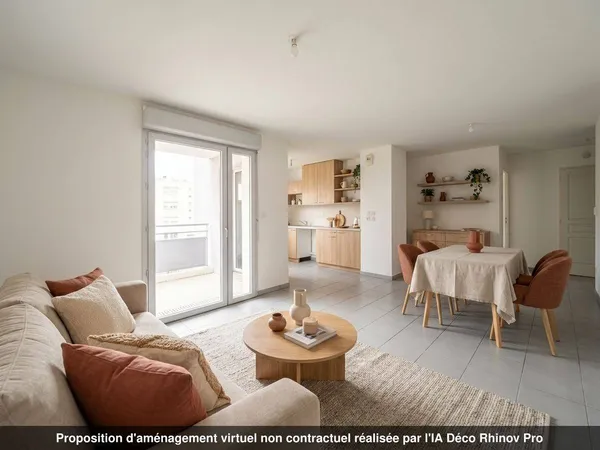 Appartement 2 pièces 47 m² 