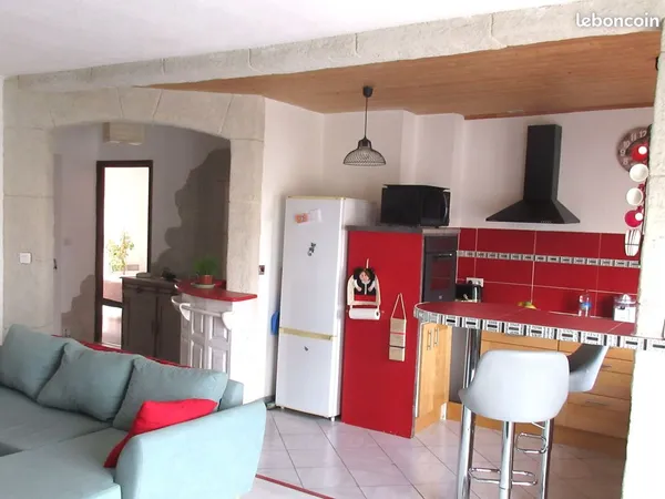 Appartement avec garage et emplacement parking 