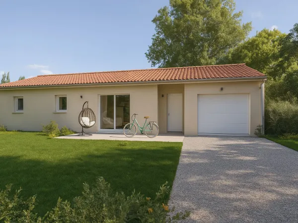 Maison 102 m² avec terrain à CELLES-SUR-DUROLLE (63) 