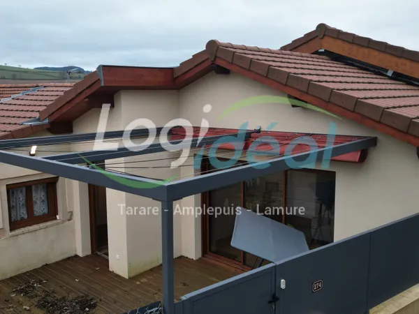 Maison en partie restauré sur la commune de Claveisolles 