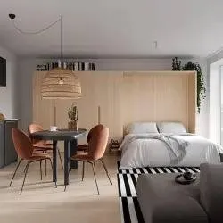 Studio 5 pièces 116 m² 