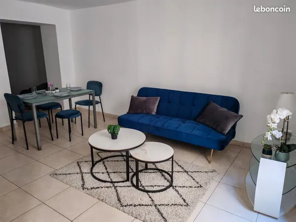 À louer : T3 meublé confortable au coeur de Saint-Mathieu 