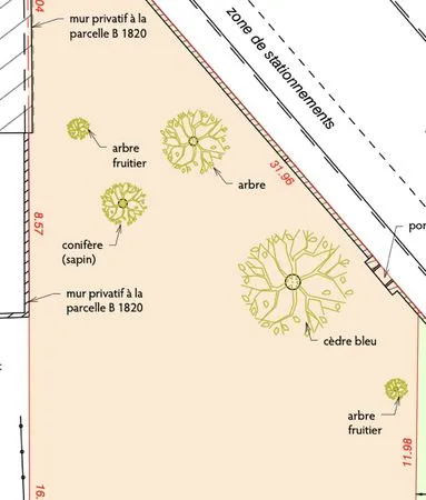 Terrain 495 m² Ronchin 