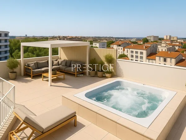 MONTPELLIER ROOFTOP T4 113 M2 HABITABLES ET 146M2 DE TERRASSE 