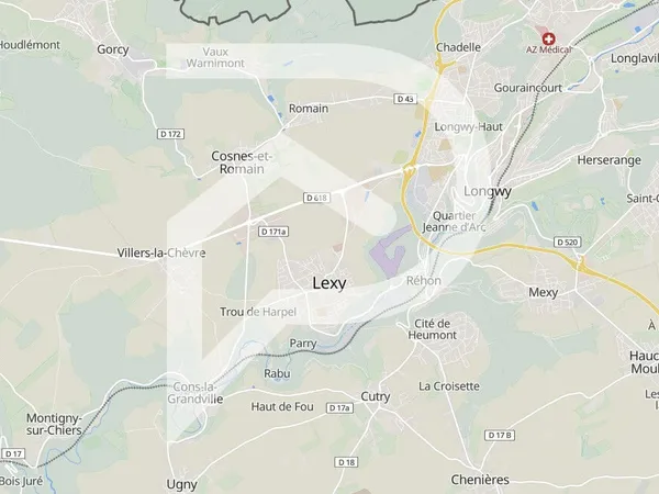 Opportunité rare sur Lexy : Vente terrain LEXY pour toutes activités commerciales. 