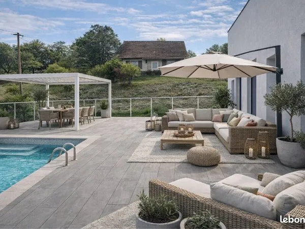 Belle villa neuve de 160 m2 avec piscine 