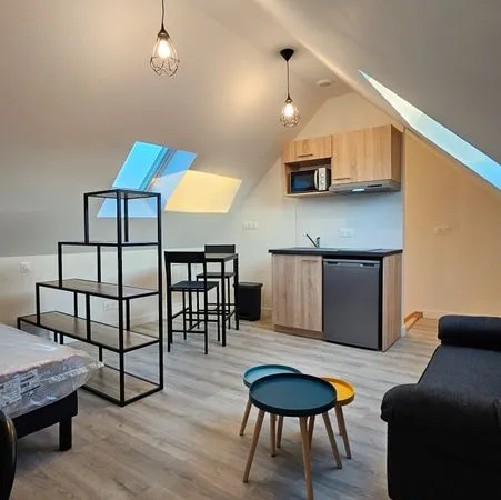 Appartements meublés à louer, du studio au T2, de 17 m² à 26 m² 