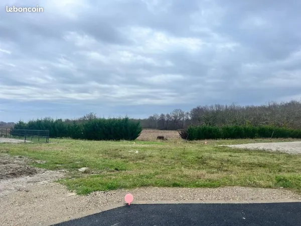 Terrain 900 m² Hostens 