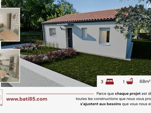Maison 68 m² Mouilleron Le Captif 