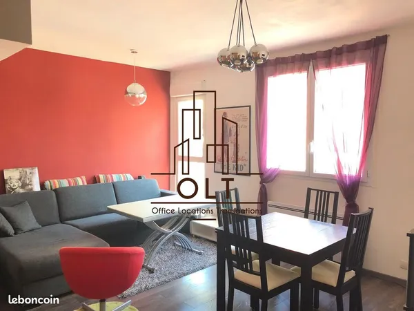 Appartement 2 pièces 38 m² 