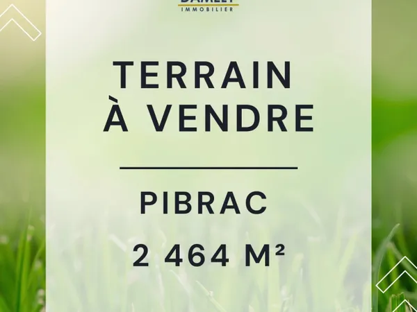Terrain Vente Pibrac  2464m² 177000€