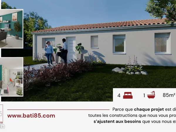 Maison 85 m² La Bernardiere 