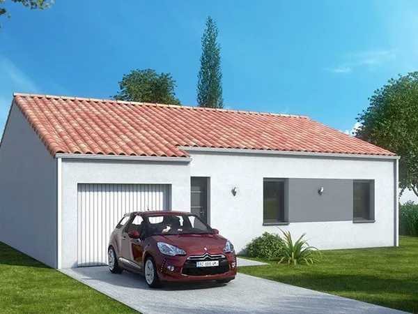 Terrain + maison 340 m² 