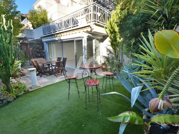 JUAN-LES-PINS - Appartement 90m² avec Jardin 