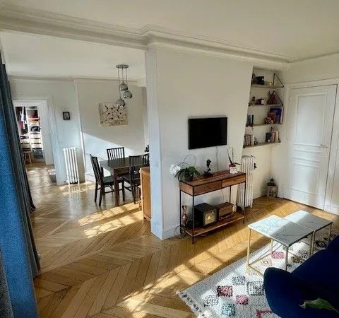Levallois secteur Louise Michel - 65 m² , calme et lumineux, 3ème étage 