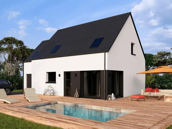 MAISON 4 CHAMBRES - MONTERBLANC 