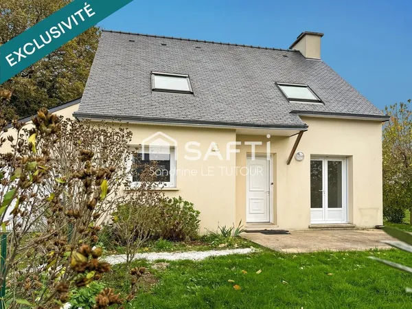 Maison 5 pièces avec garage et jardin 