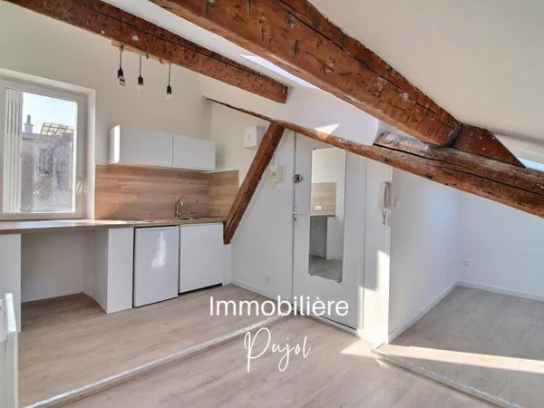 Loue studio - 12.53m² - 1 pièce - Marseille 13001 