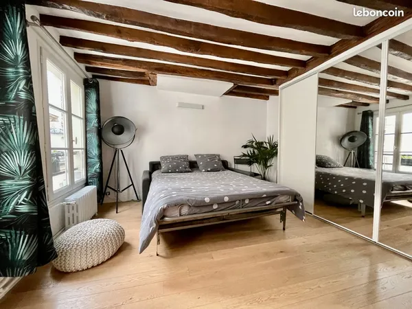 Charmant studio 18m2 Sentier 