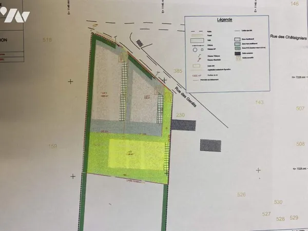 Terrain 1206 m² 