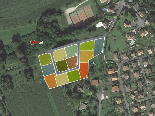 Terrain en lotissement 767 m² 