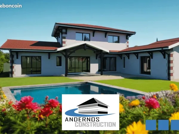 Terrain 900 m² Audenge 