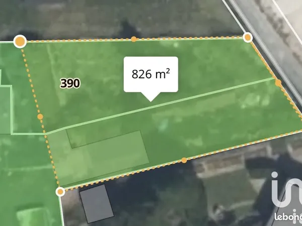 Terrain 780 m² Saint-Just-Sauvage 