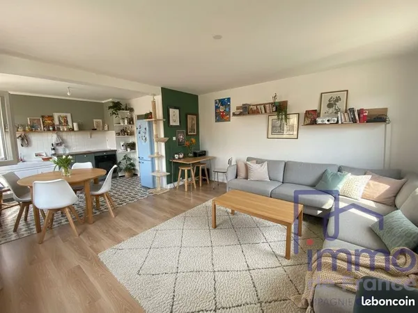 Appartement 3 pièces 69 m² 